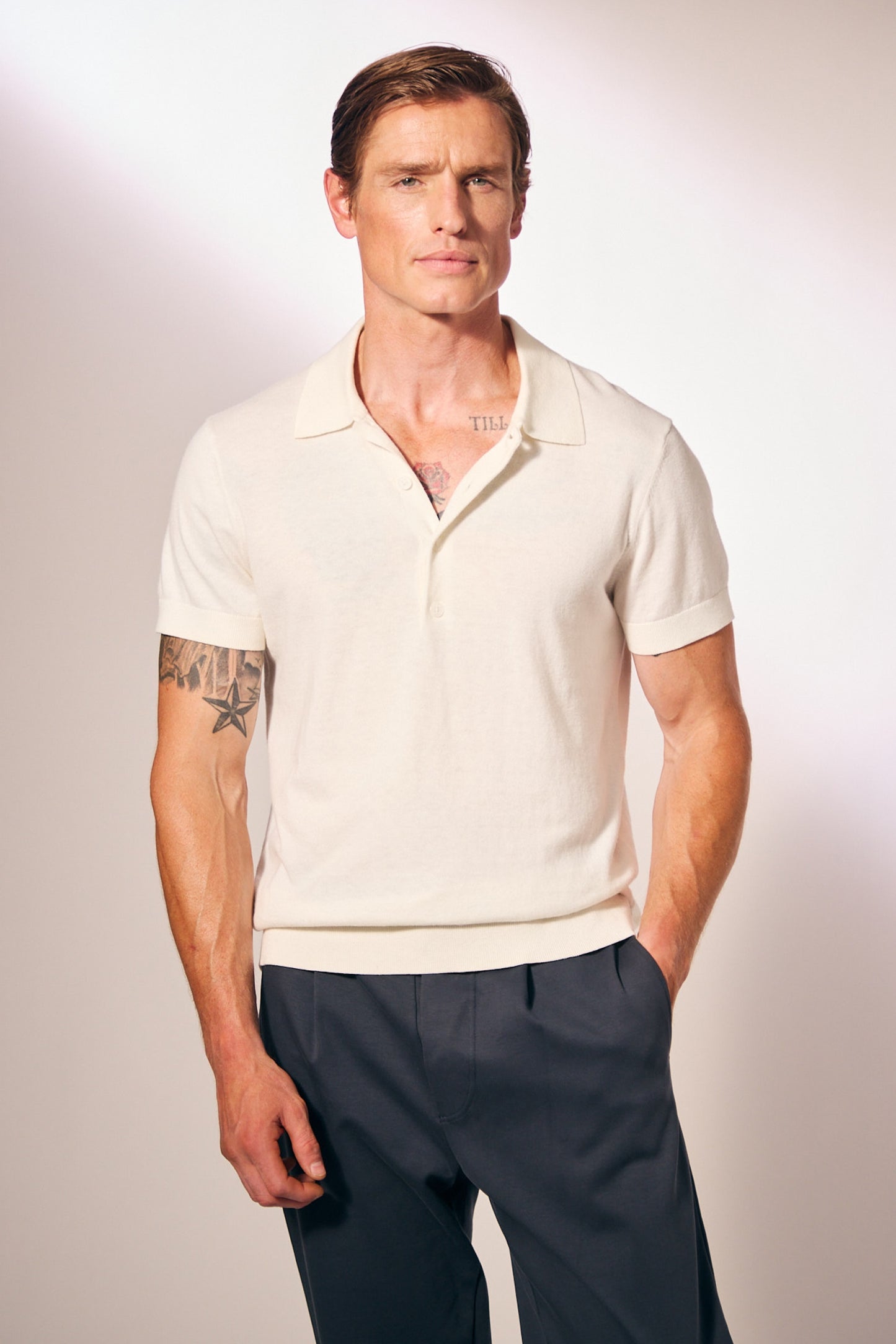 Knitted Polo