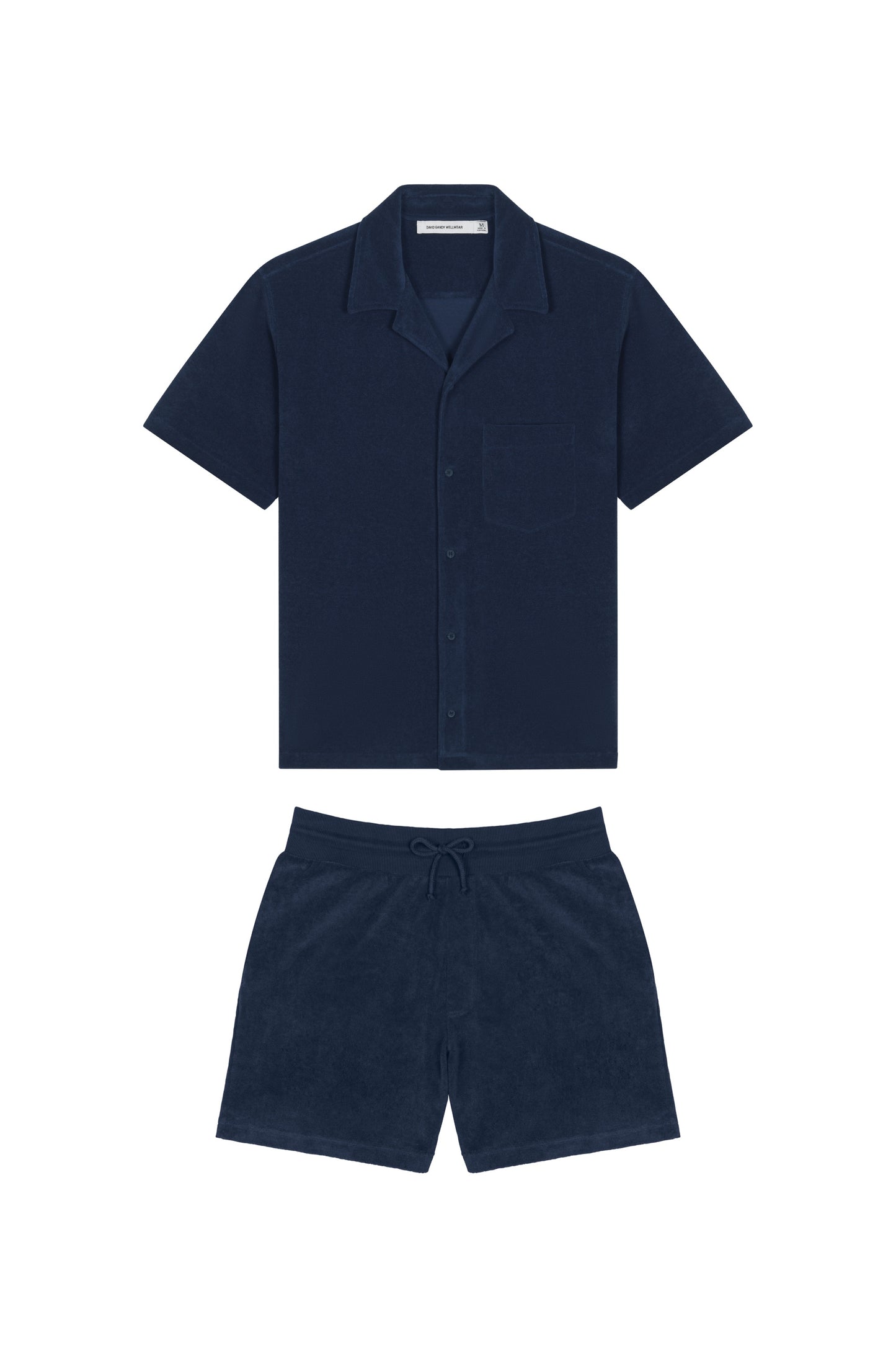 Poolside Towelling Shirt Set