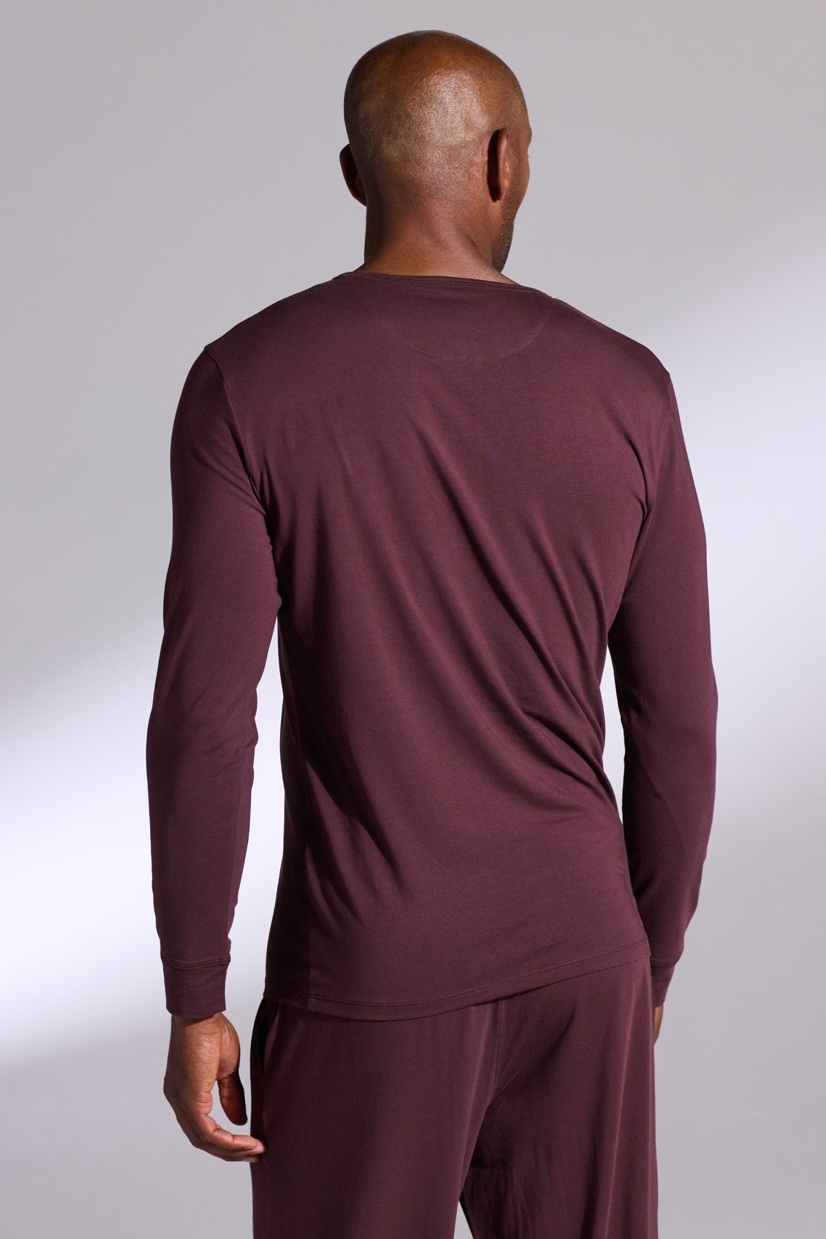 Premium Pyjama Long Sleeve Henley Set