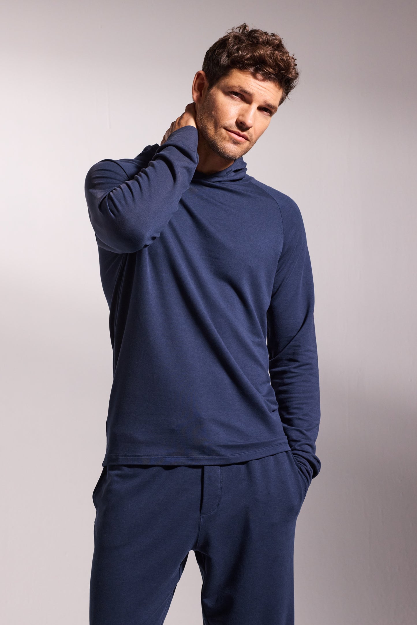 Luxury Lounge Straight Pant Hoodie Set