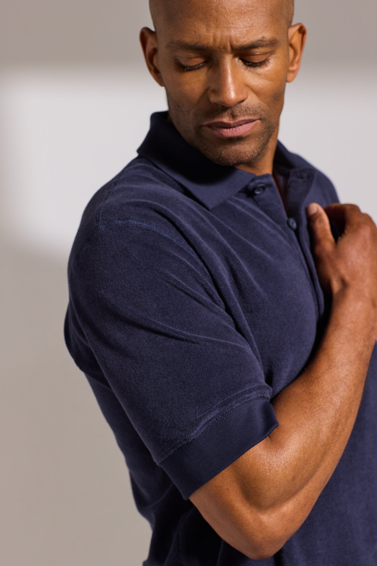 Towelling Polo Set