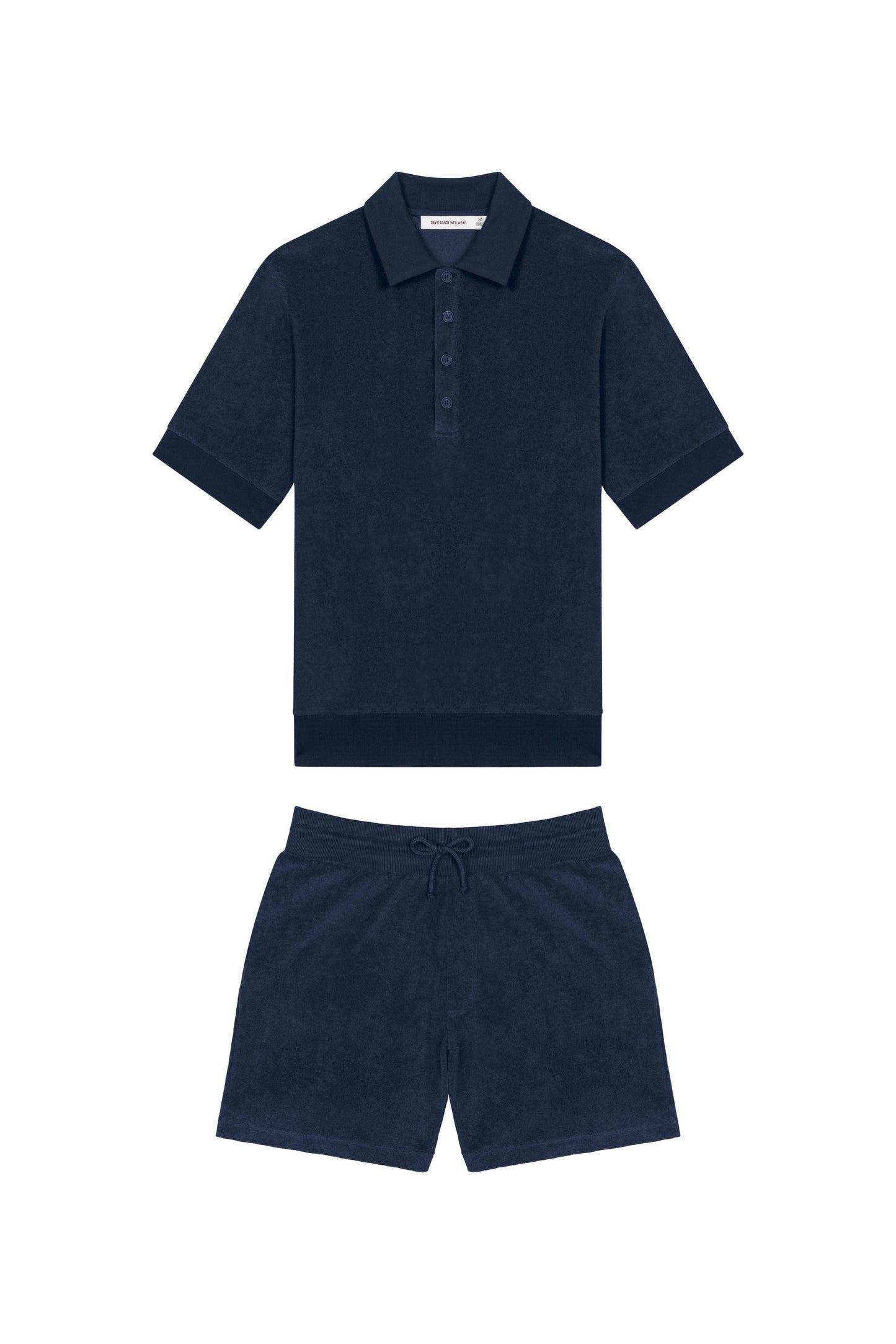 Poolside Towelling Polo Set