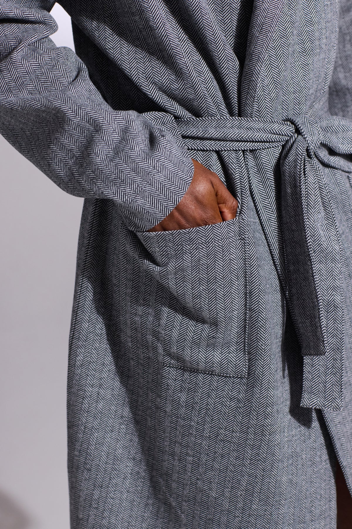 Herringbone Robe