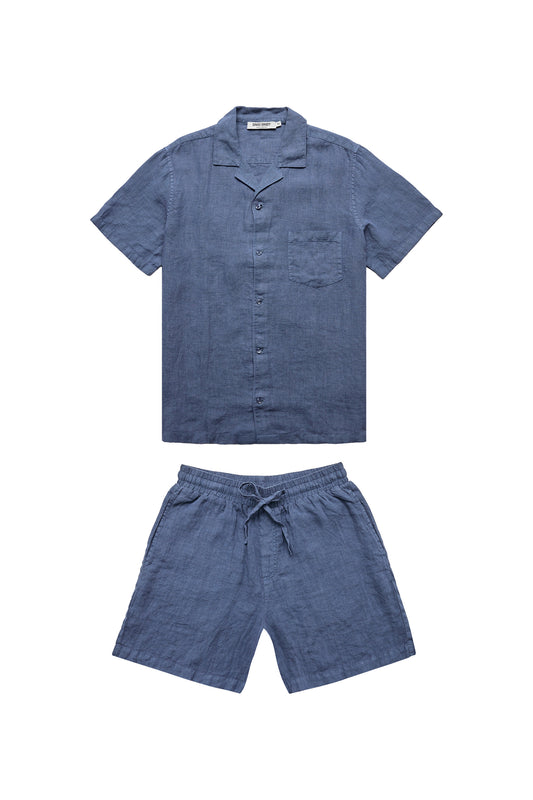Linen Shirt Set