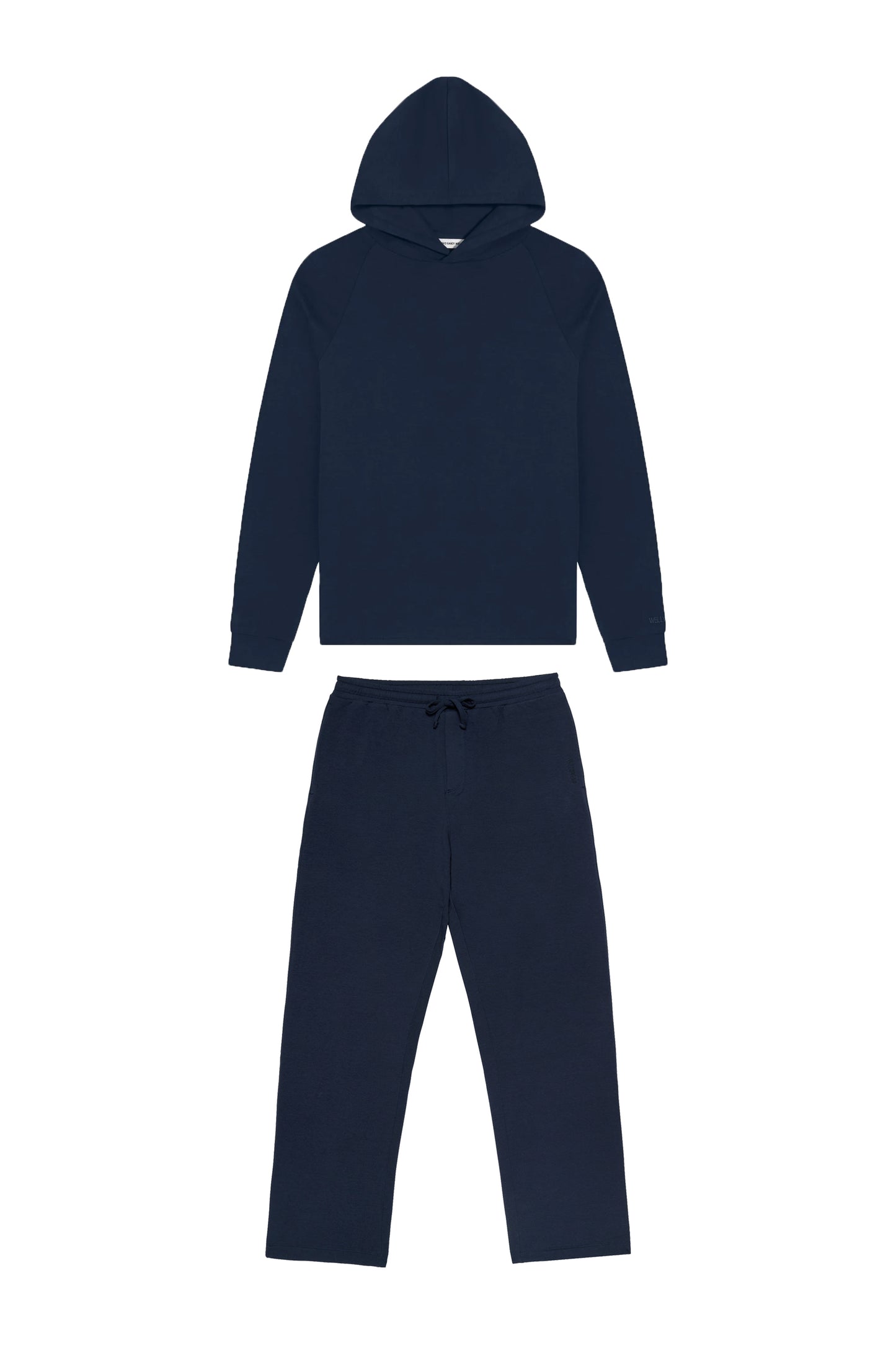 Luxury Lounge Straight Pant Hoodie Set