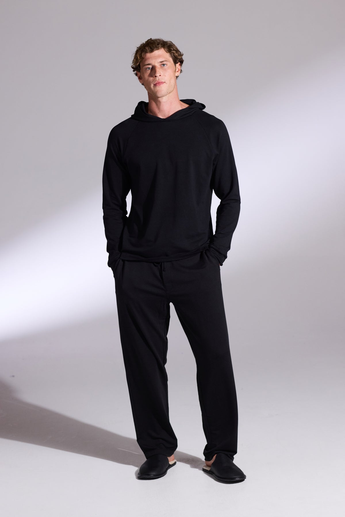 Luxury Lounge Straight Pant Hoodie Set