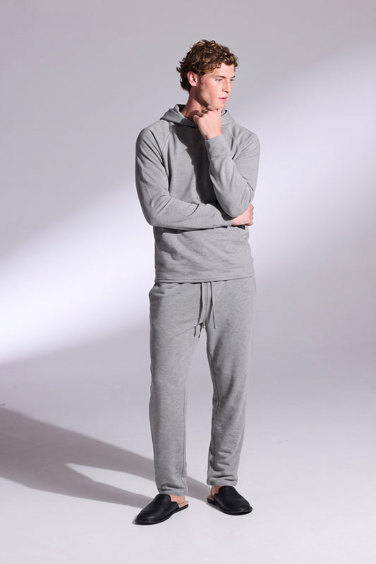 Luxury Lounge Straight Pant Hoodie Set