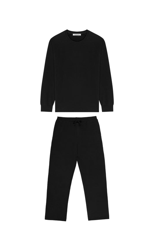 Luxury Lounge Straight Pant Set