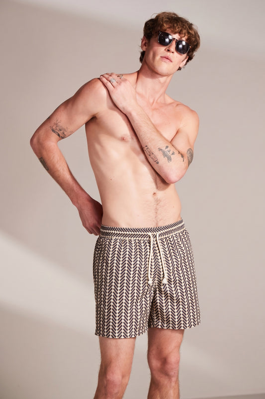 Mid Length Swim Shorts