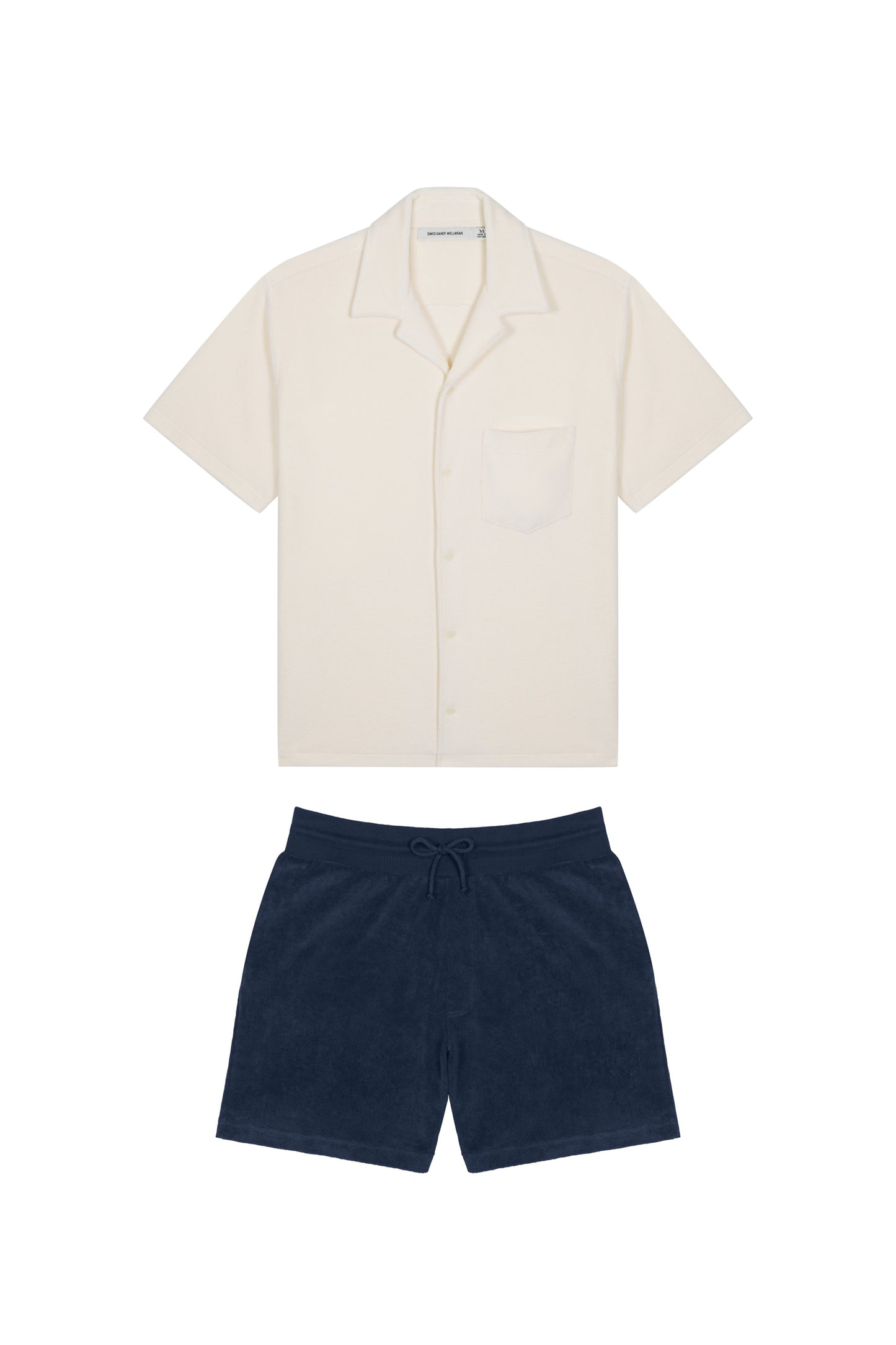 Poolside Towelling Shirt Set