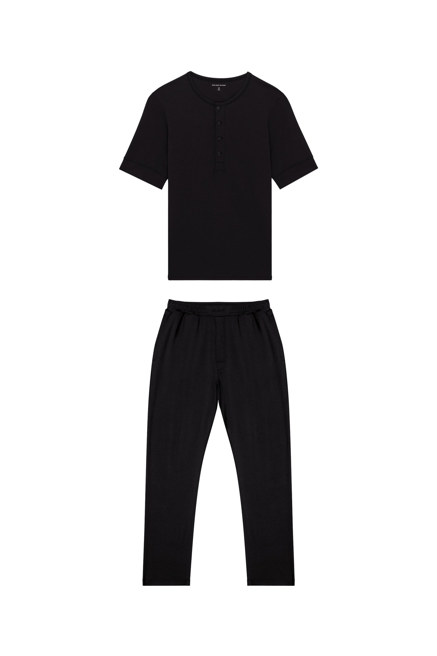 Premium Pyjama Henley Tee Set