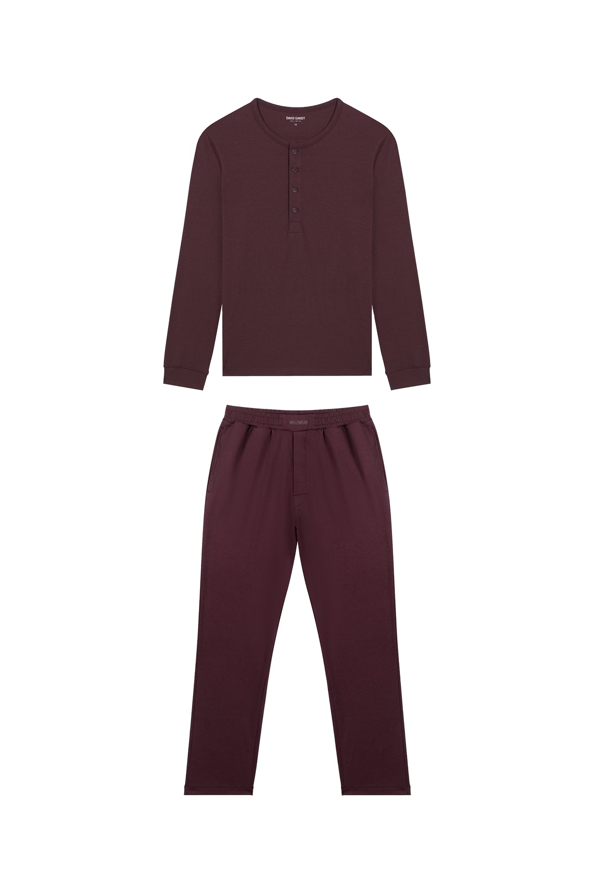 Premium Pyjama Long Sleeve Henley Set