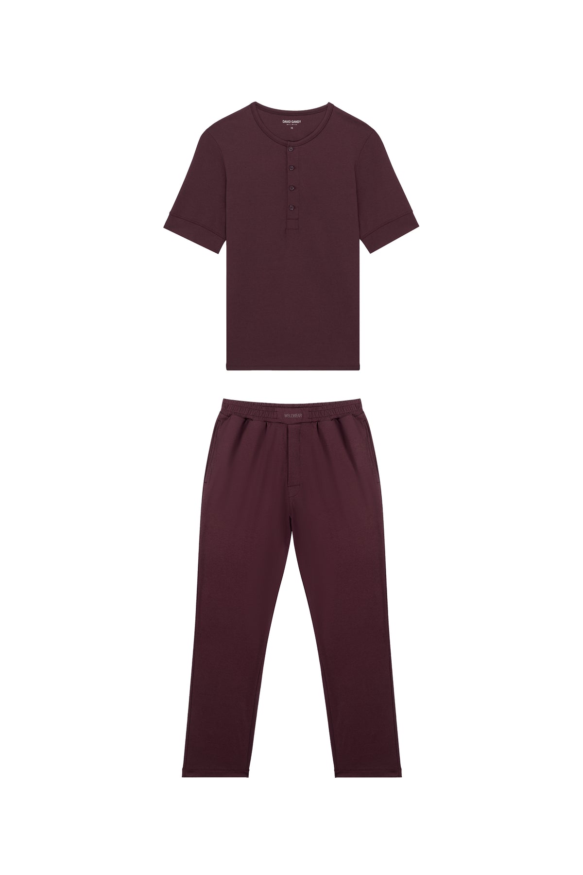 Premium Pyjama Henley Tee Set