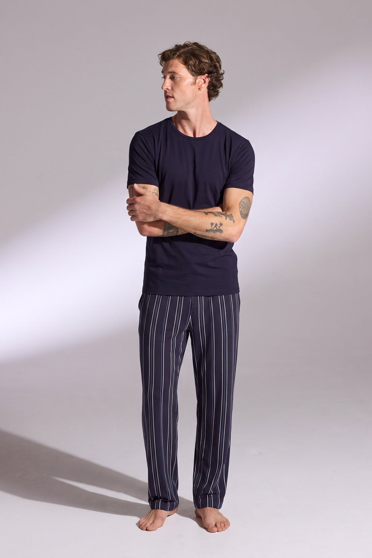 Stripe Sleep Pant Set