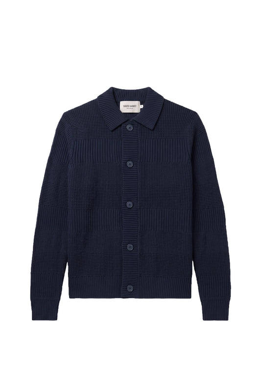 Textured Stripe Cardigan