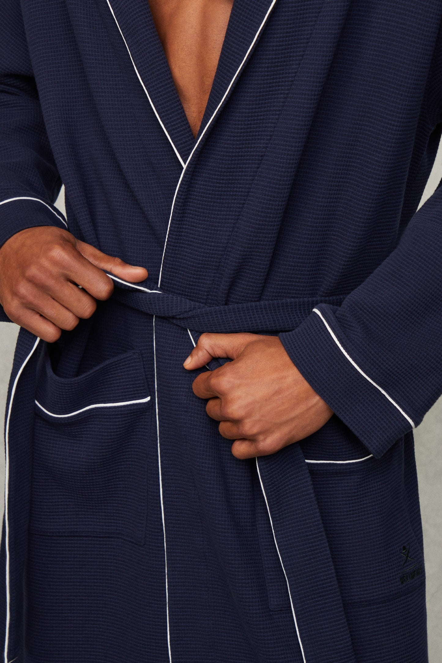 Hackett x Wellwear Waffle Robe