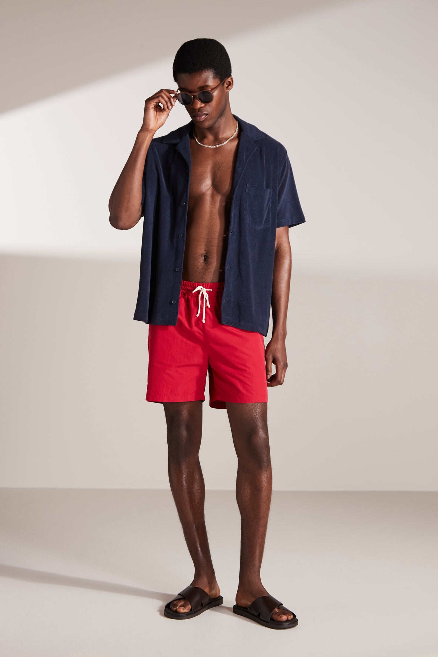 Poolside Towelling Shirt