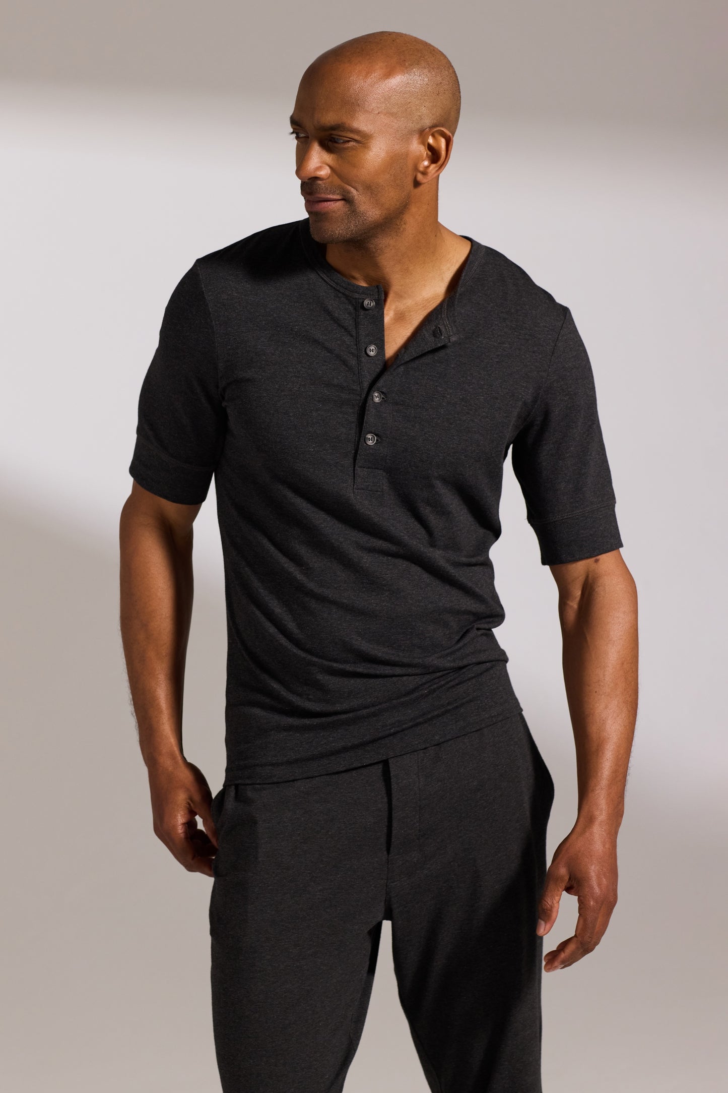 Premium Pyjama Henley Tee
