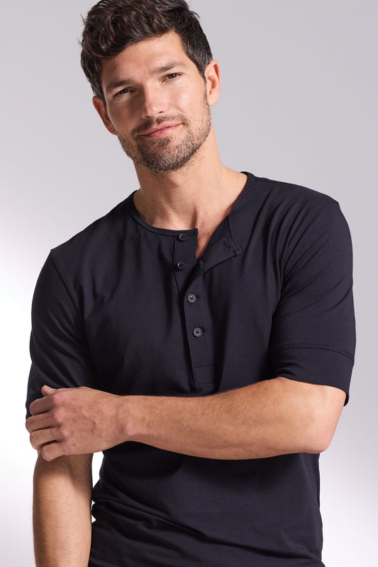 Premium Pyjama Henley Tee
