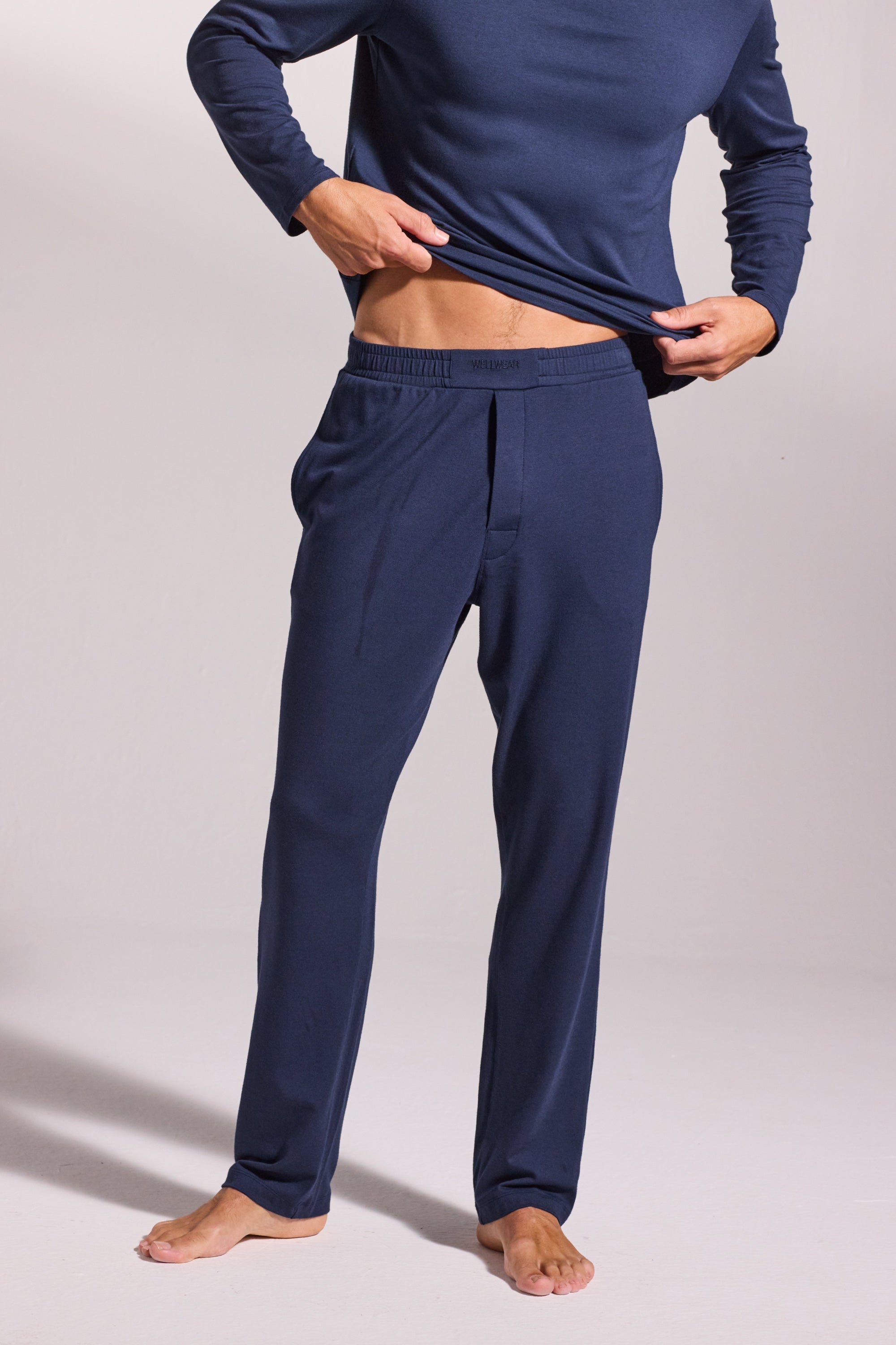 Premium Pyjama Pant - Navy | David Gandy Wellwear