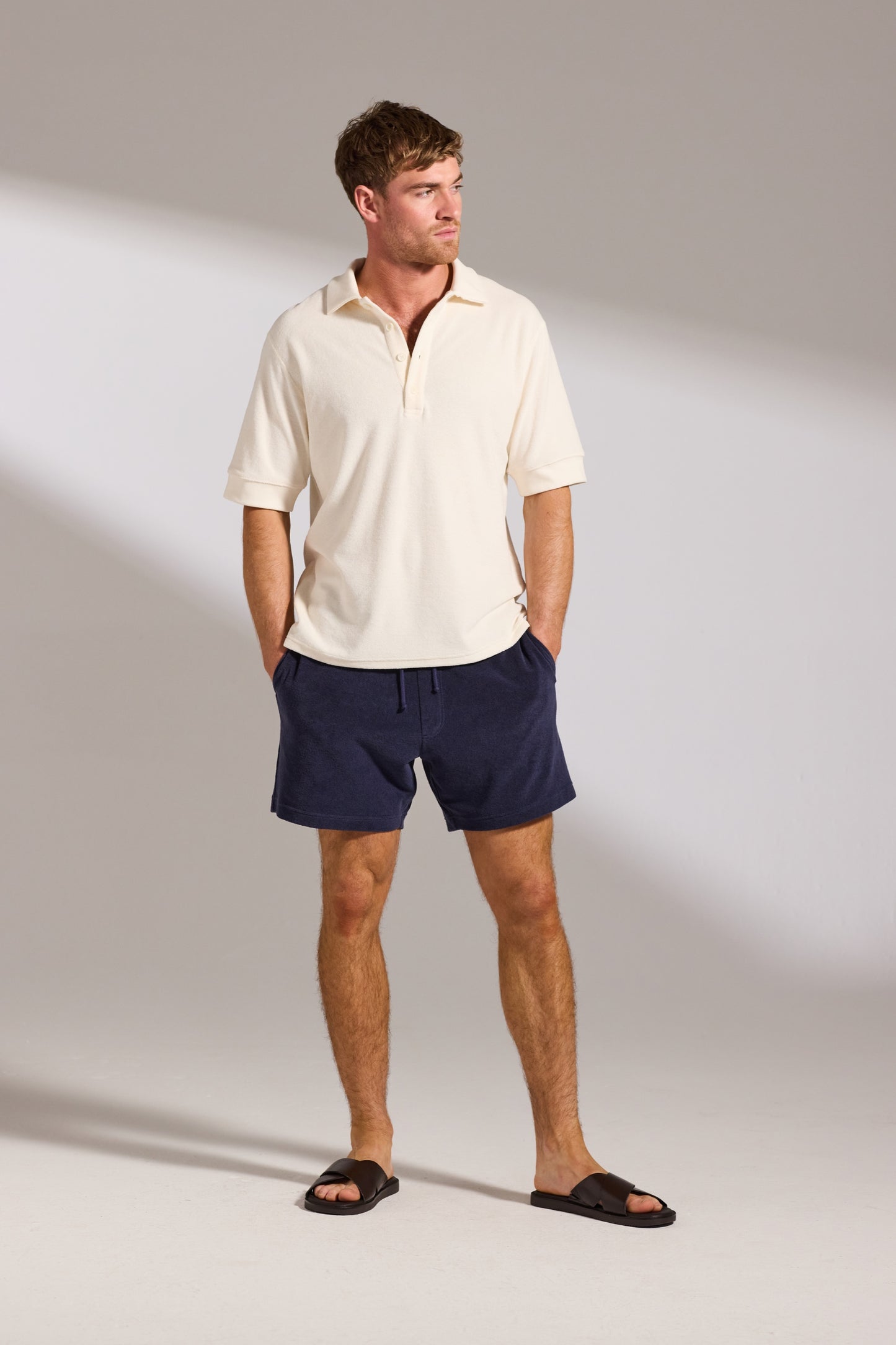 Towelling Polo