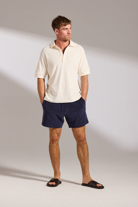 Towelling Polo Set