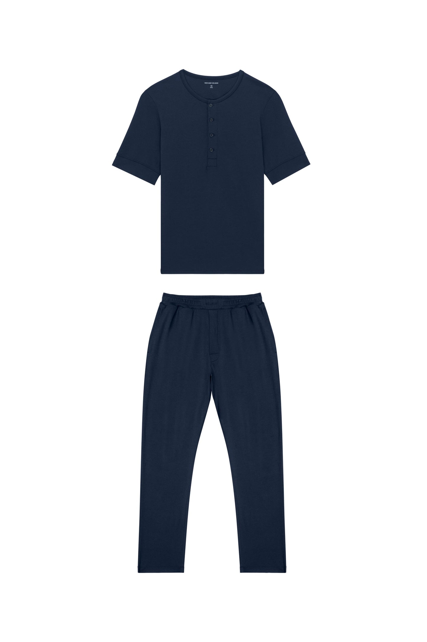 Premium Pyjama Henley Tee Set