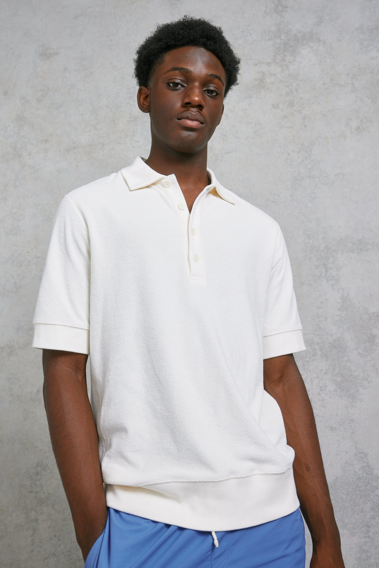 Poolside Towelling Polo