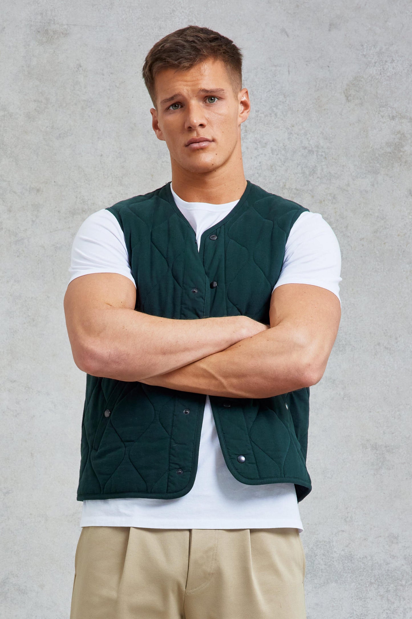 Quilted Cotton Gilet